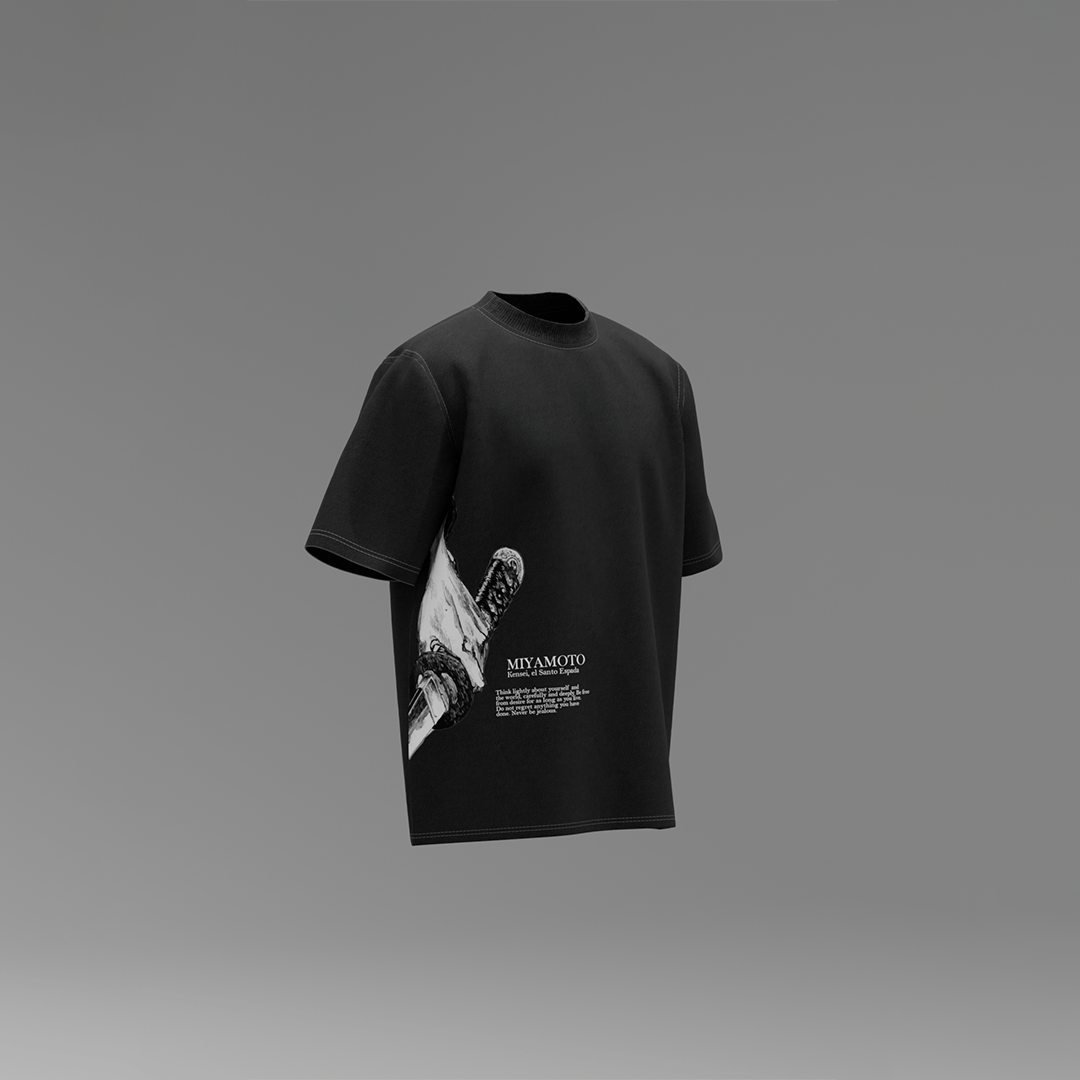 Camiseta Oversize ( Kensei, el Santo Espada )
