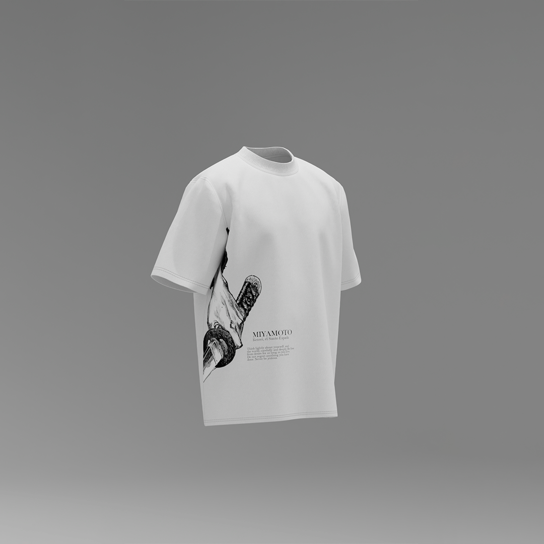 Camiseta Oversize ( Kensei, el Santo Espada )