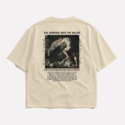 THE STRUGGLE WITH THE BEASTS