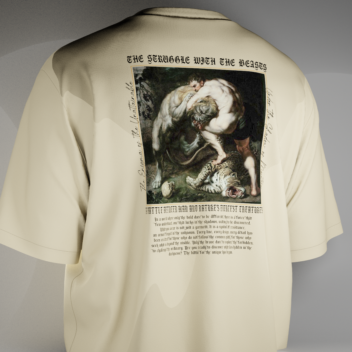 THE STRUGGLE WITH THE BEASTS